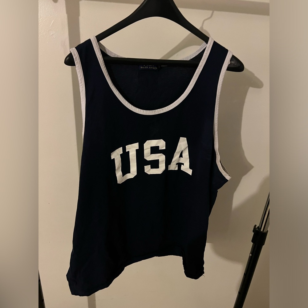 Ralph Lauren “A cut/Tank shirt” men’s size “XXL”